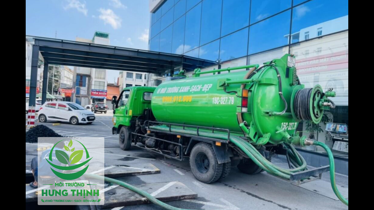 Hút hầm cầu Đà Nẵng - Công ty Môi Trường Hưng Thịnh