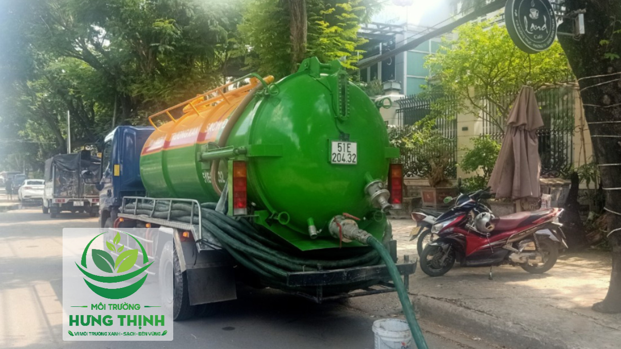 Hút hầm cầu Đà Nẵng - Công ty Môi Trường Hưng Thịnh