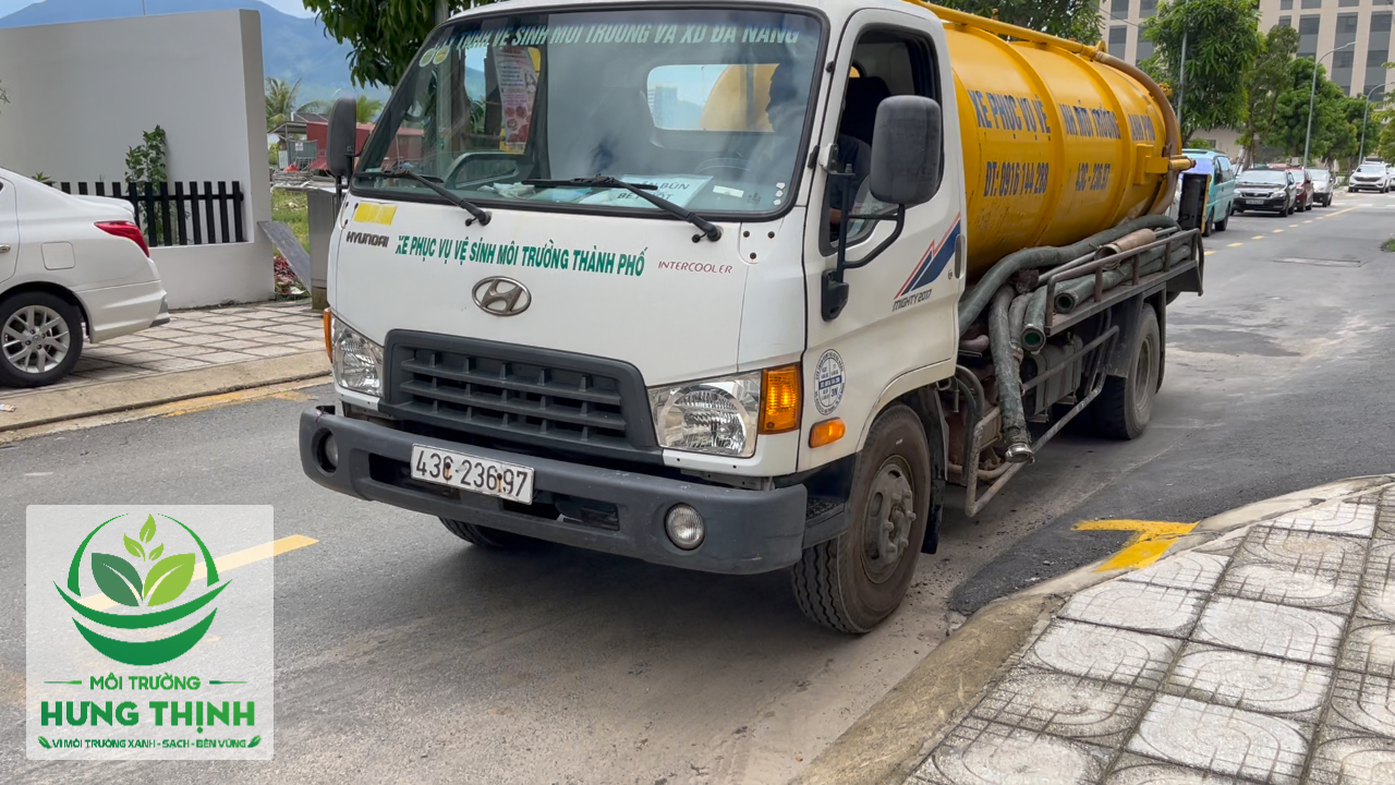 Thông cống Nghẹt Sơn Trà - Môi Trường Hưng Thịnh