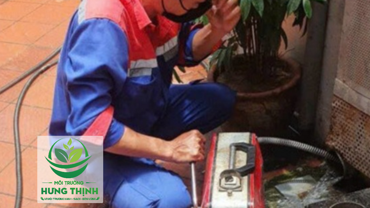 thông cống Nghẹt Hải Châu - Môi Trường Hưng Thịnh