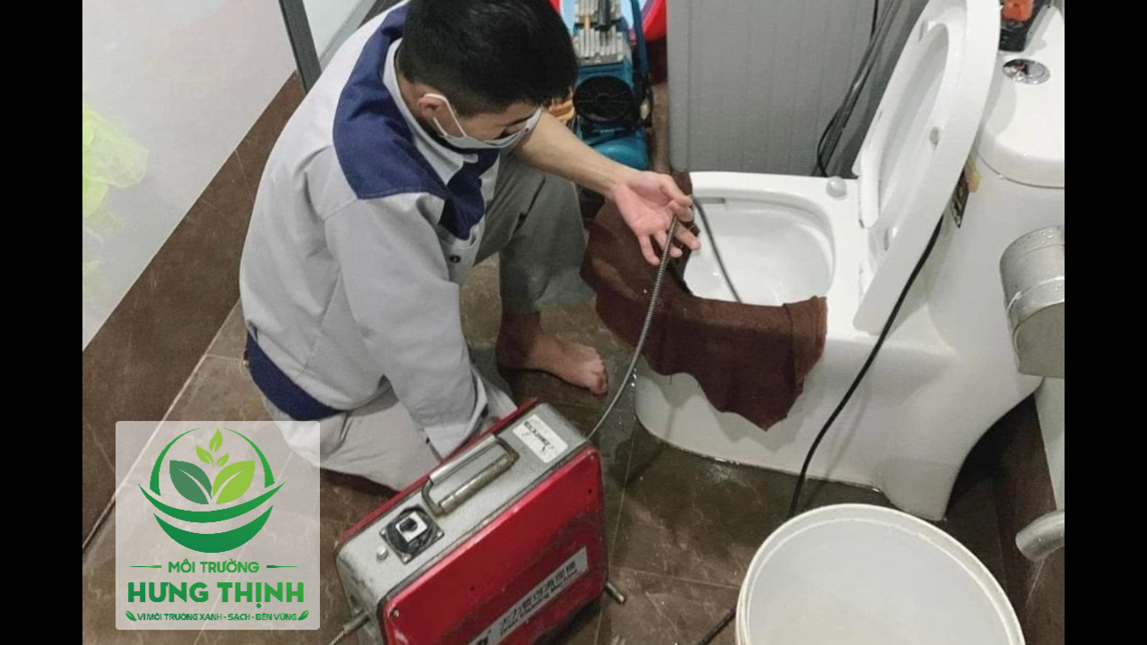 Thông tắc bồn cầu Tam Kỳ - công ty Môi Trường Hung Thịnh