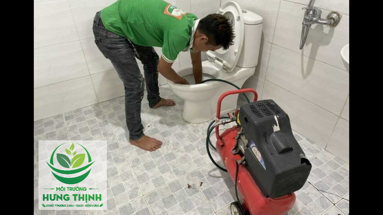 Thông cống Nghẹt Hoà Vang - Công ty Môi Trường Hưng Thịnh