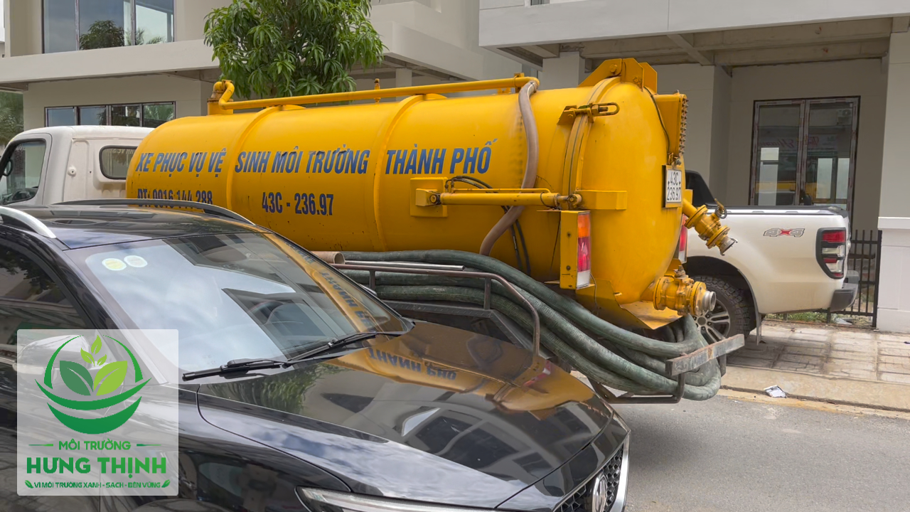 Hút hầm cầu xã Phước Trà - Môi Trường Hưng Thịnh