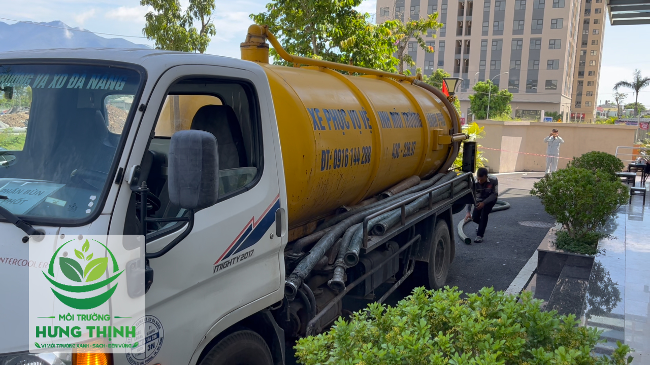 hút hầm cầu trà Leng - Môi Trường Hưng Thịnh