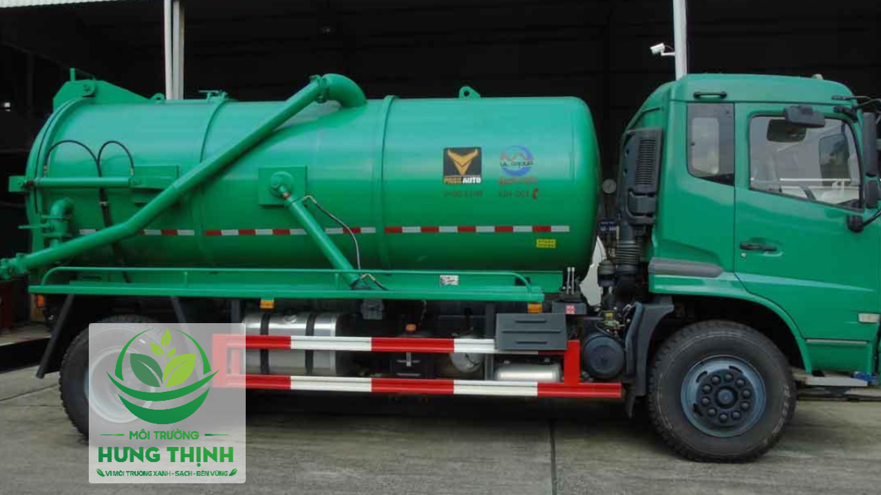 Hút hầm cầu xã hùng Sơn - Môi Trường Hưng Thịnh